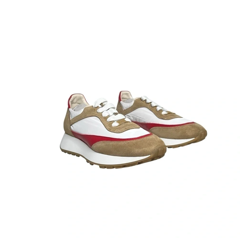 Lita By Ciara Multicolor Sport Trainer Sneaker In Red/White Size 37 EU 6.5-7 US